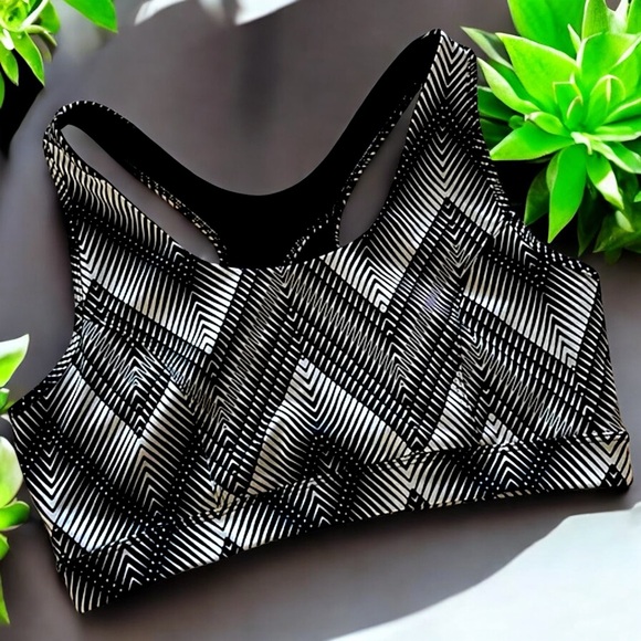 Tek Gear Women’s Keyhole Medium-Impact Running Activewear Sports Bra - Picture 14 of 16